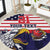 United States Cricket Custom Round Carpet Team USA One For All