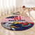 United States Cricket Custom Round Carpet Team USA One For All