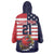 United States Cricket Custom Wearable Blanket Hoodie Team USA One For All