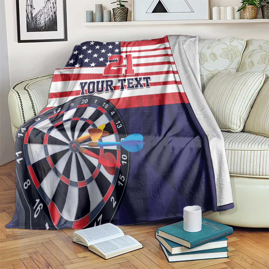 United States Dart Custom Blanket Team USA One For All