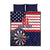 United States Dart Custom Quilt Bed Set Team USA One For All