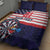 United States Dart Custom Quilt Bed Set Team USA One For All