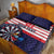 United States Dart Custom Quilt Bed Set Team USA One For All