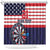 United States Dart Custom Shower Curtain Team USA One For All