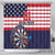 United States Dart Custom Shower Curtain Team USA One For All