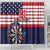 United States Dart Custom Shower Curtain Team USA One For All