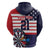 United States Dart Custom Zip Hoodie Team USA One For All