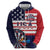 United States Dart Custom Zip Hoodie Team USA One For All