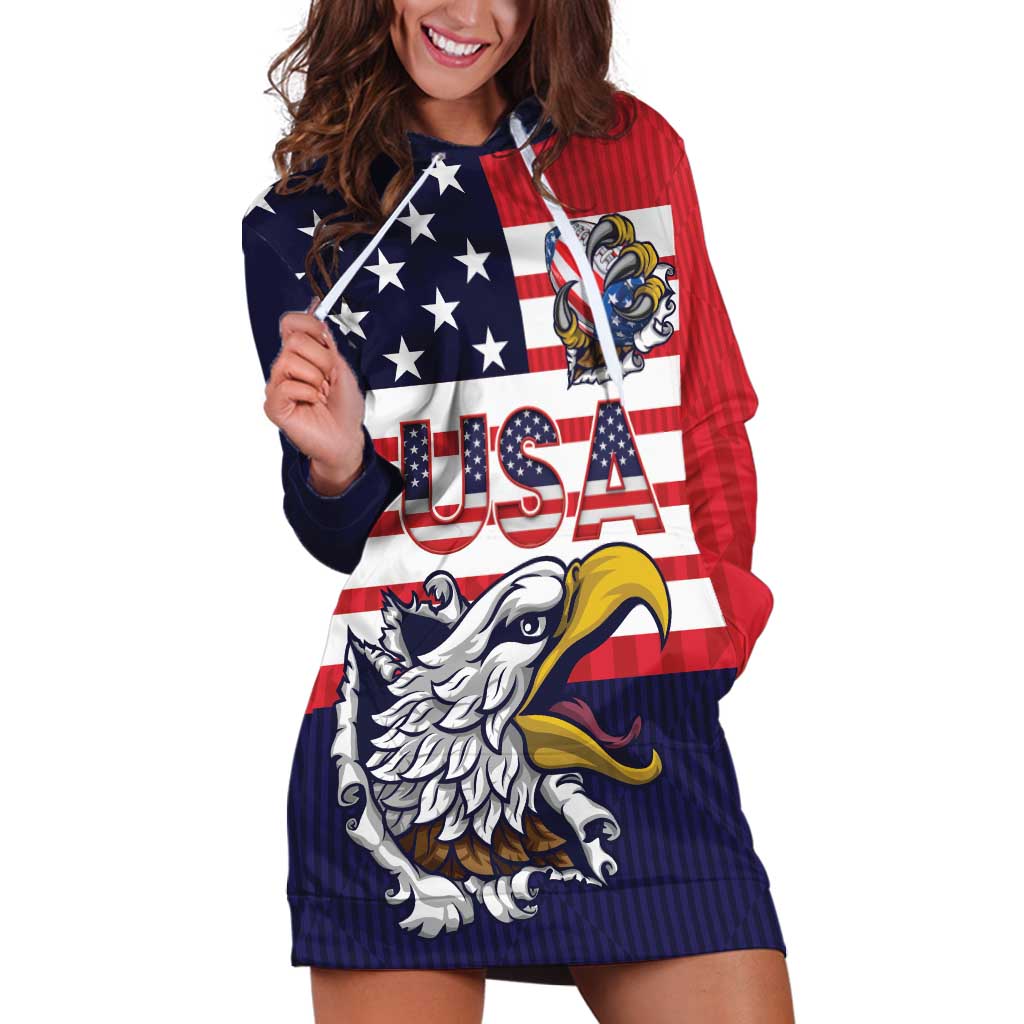 United States Football Custom Hoodie Dress Team USA One For All