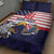 United States Football Custom Quilt Bed Set Team USA One For All