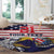 United States Football Custom Round Carpet Team USA One For All