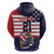 United States Football Custom Zip Hoodie Team USA One For All