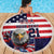 United States Ice Hockey Custom Beach Blanket Team USA One For All