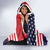 United States Ice Hockey Custom Hooded Blanket Team USA One For All