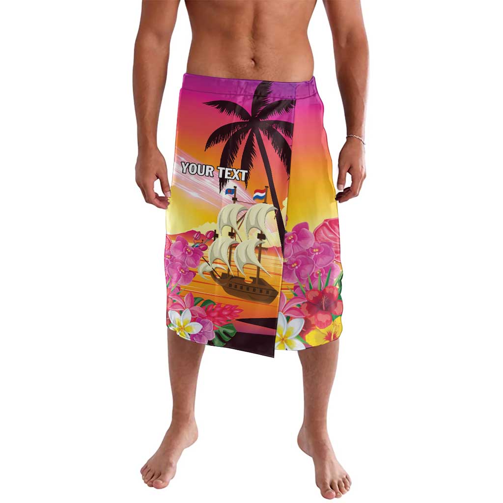 Curacao Football Custom Lavalava Come On La Familia Azul