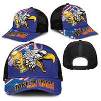 United States 2026 Baseball Net Cap Take Me Home Soccer Blue