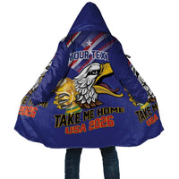 United States 2026 Personalized Cloak Take Me Home Soccer Blue