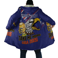 United States 2026 Personalized Cloak Take Me Home Soccer Blue