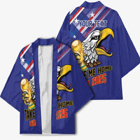 United States 2026 Personalized Kimono Take Me Home Soccer Blue