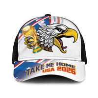 United States 2026 Baseball Net Cap Take Me Home Soccer White