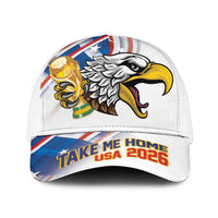 United States 2026 Baseball Net Cap Take Me Home Soccer White