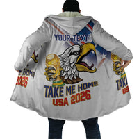 United States 2026 Personalized Cloak Take Me Home Soccer White