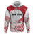 Custom Japan Sevens Hoodie Japanese Rising Sun with Hemp Leaf Pattern - Wonder Print Shop