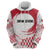 Custom Japan Sevens Hoodie Japanese Rising Sun with Hemp Leaf Pattern - Wonder Print Shop