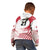 Custom Japan Sevens Kid Hoodie Japanese Rising Sun with Hemp Leaf Pattern - Wonder Print Shop