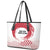 Custom Japan Sevens Leather Tote Bag Japanese Rising Sun with Hemp Leaf Pattern - Wonder Print Shop