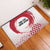 Custom Japan Sevens Rubber Doormat Japanese Rising Sun with Hemp Leaf Pattern - Wonder Print Shop