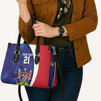 Namibia Cricket Custom Leather Bag Coat of arms Namibian Pattern - Wonder Print Shop