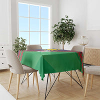 Namibia Cricket Custom Tablecloth Namibian Sporty Pattern Flag Motif - Wonder Print Shop