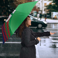 Namibia Cricket Custom Umbrella Namibian Sporty Pattern Flag Motif - Wonder Print Shop