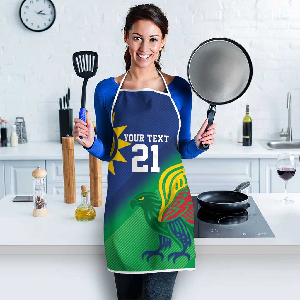 Namibia Rugby Custom Apron Welwitschias African Fish Eagle - Wonder Print Shop
