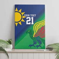 Namibia Rugby Custom Canvas Wall Art Welwitschias African Fish Eagle - Wonder Print Shop