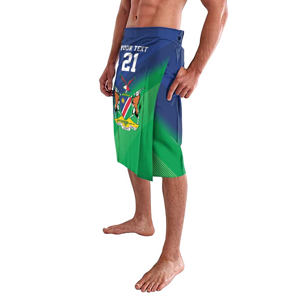 Namibia Rugby Custom Lavalava Welwitschias African Fish Eagle - Wonder Print Shop