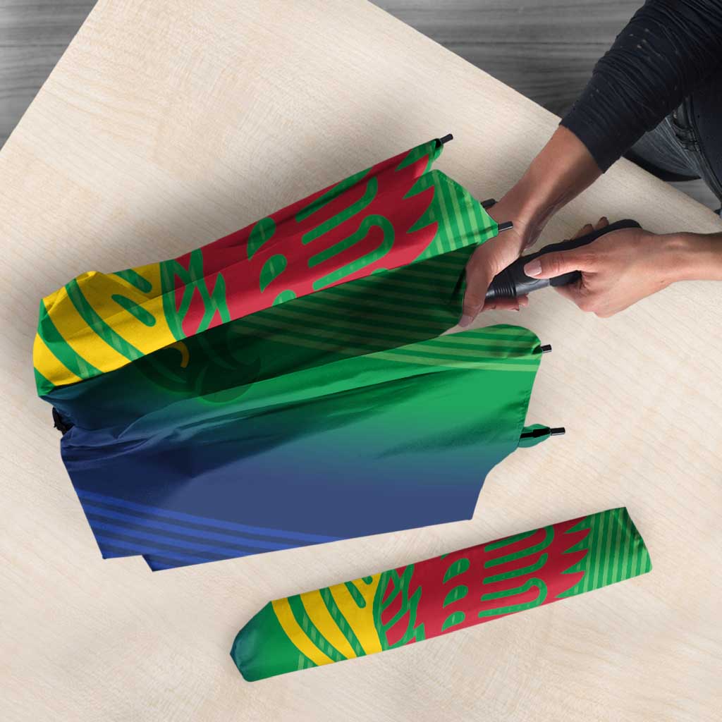 Namibia Rugby Custom Umbrella Welwitschias African Fish Eagle - Wonder Print Shop