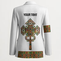Ethiopian Enkutatash Personalized Blazer Traditional Habesha Pattern