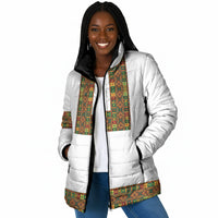 Ethiopian Enkutatash Personalized Padded Jacket Traditional Habesha Pattern
