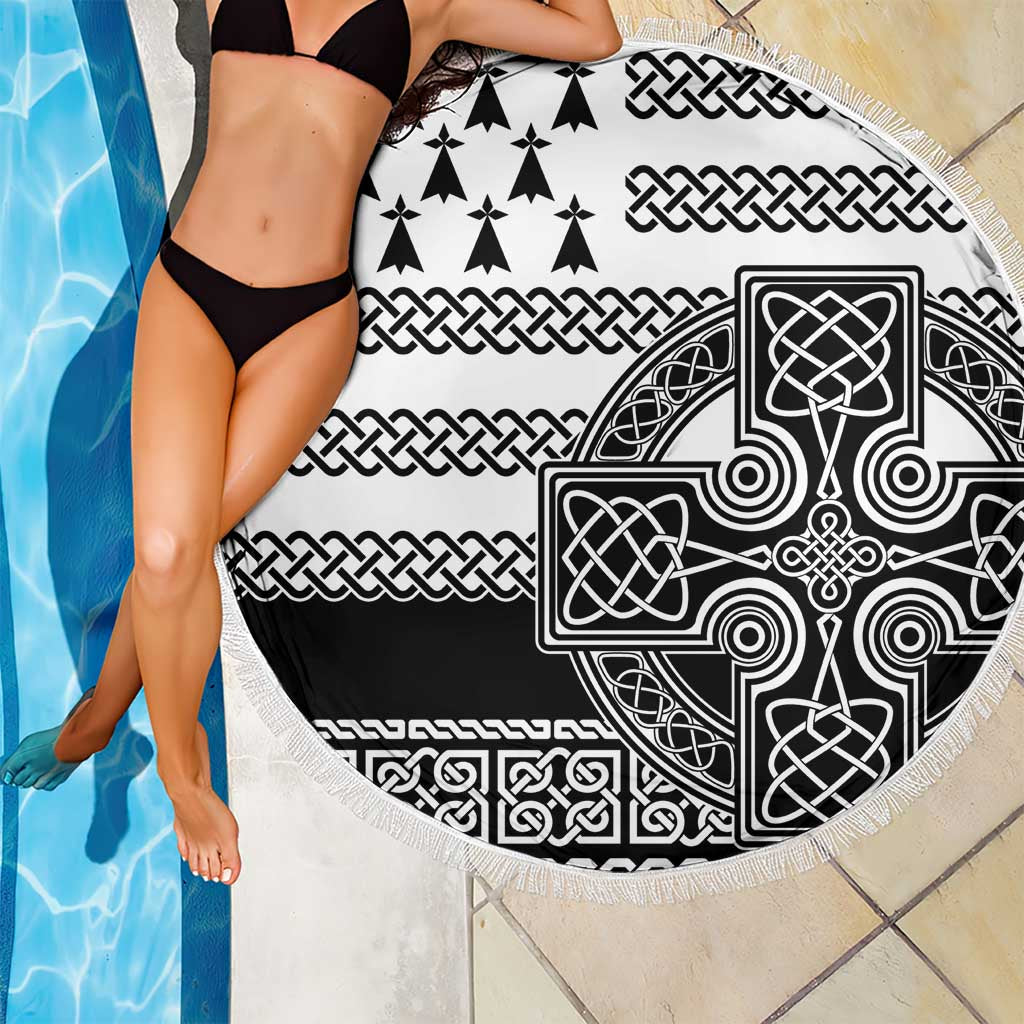 Brittany Celtic Knot Beach Blanket Celtic Nation Heritage Pride - Wonder Print Shop