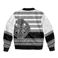 Brittany Celtic Knot Bomber Jacket Celtic Nation Heritage Pride - Wonder Print Shop