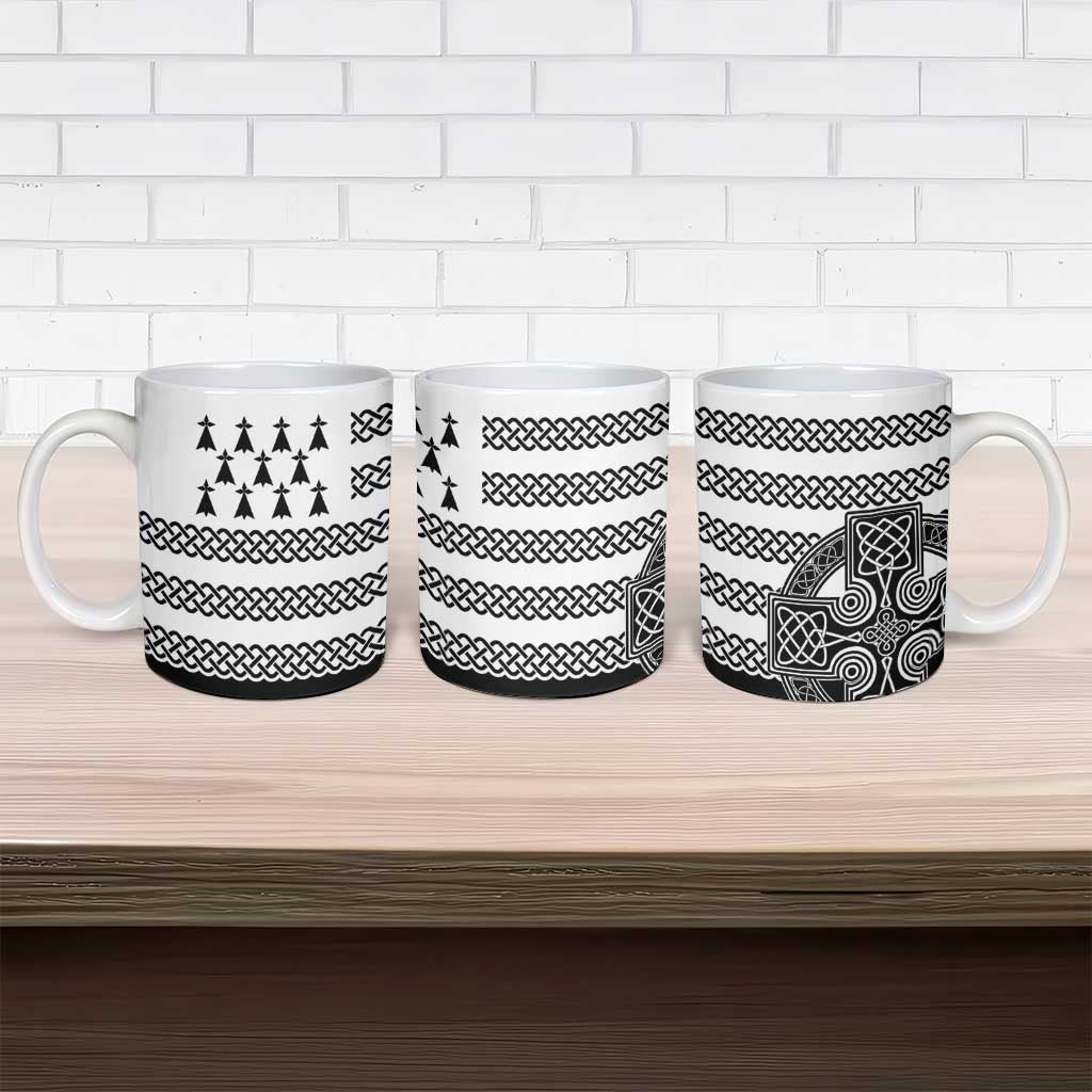 Brittany Celtic Knot Ceramic Mug Celtic Nation Heritage Pride - Wonder Print Shop