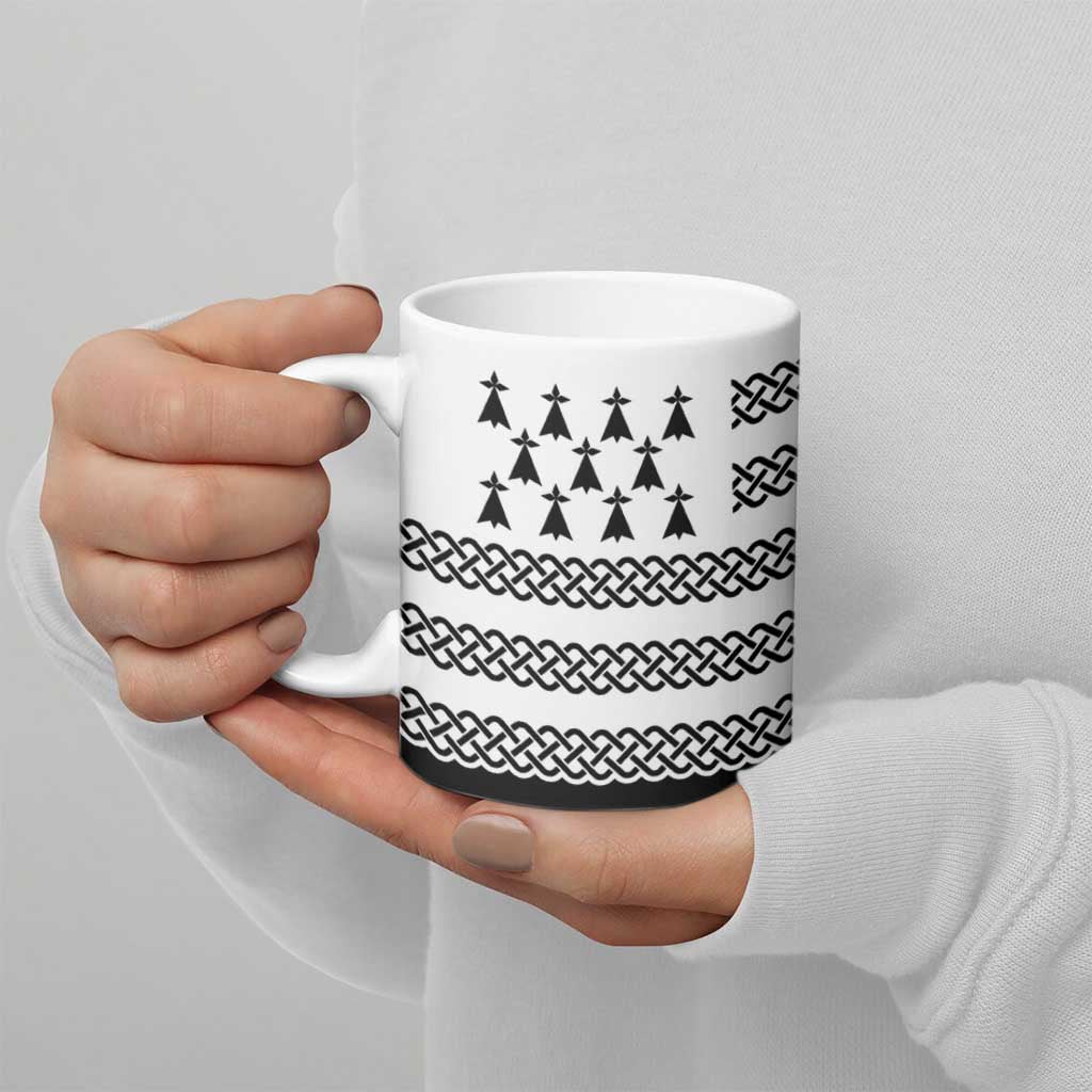 Brittany Celtic Knot Ceramic Mug Celtic Nation Heritage Pride - Wonder Print Shop