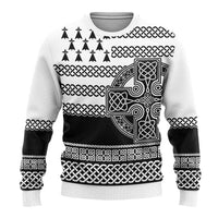 Brittany Celtic Knot Ugly Christmas Sweater Celtic Nation Heritage Pride - Wonder Print Shop