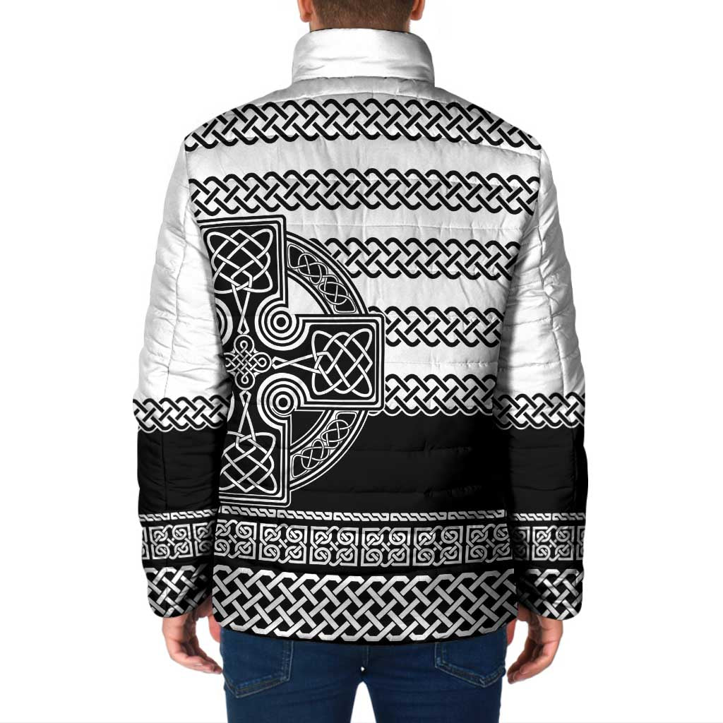 Brittany Celtic Knot Padded Jacket Celtic Nation Heritage Pride - Wonder Print Shop