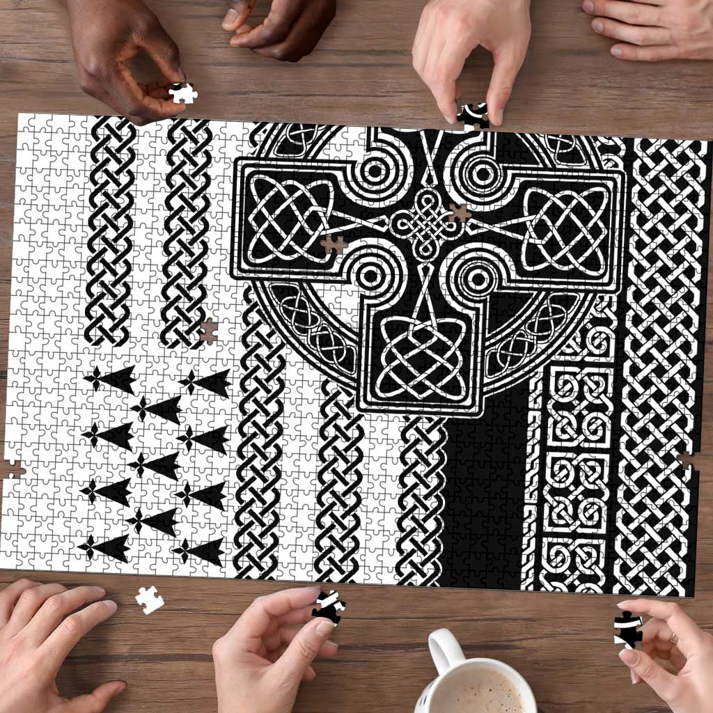 Brittany Celtic Knot Puzzle Celtic Nation Heritage Pride - Wonder Print Shop