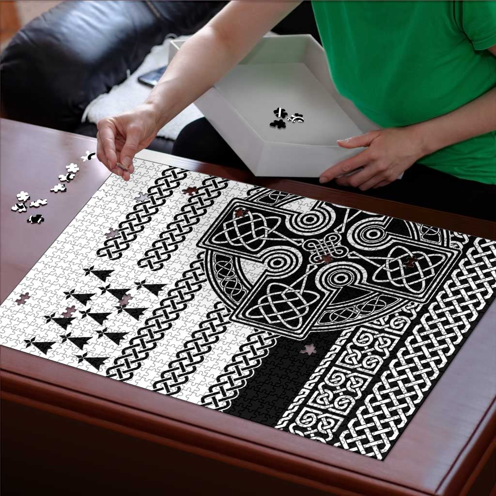 Brittany Celtic Knot Puzzle Celtic Nation Heritage Pride - Wonder Print Shop