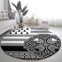 Brittany Celtic Knot Round Carpet Celtic Nation Heritage Pride - Wonder Print Shop