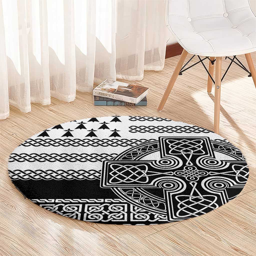 Brittany Celtic Knot Round Carpet Celtic Nation Heritage Pride - Wonder Print Shop